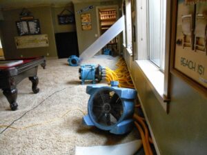 water damage restoration